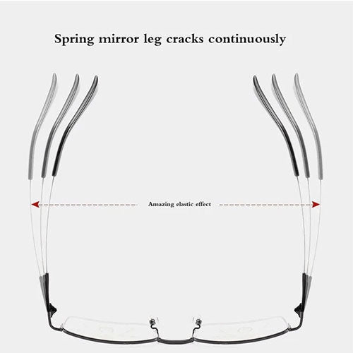 Sapphire high hardness anti blue light intelligent dual focus reading glasses - Image 7