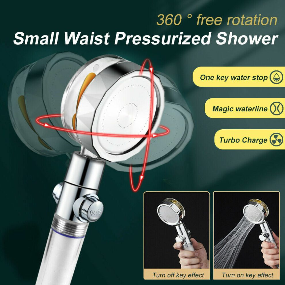 Turbo Propeller Shower Head NIVTTDOGCATTOY