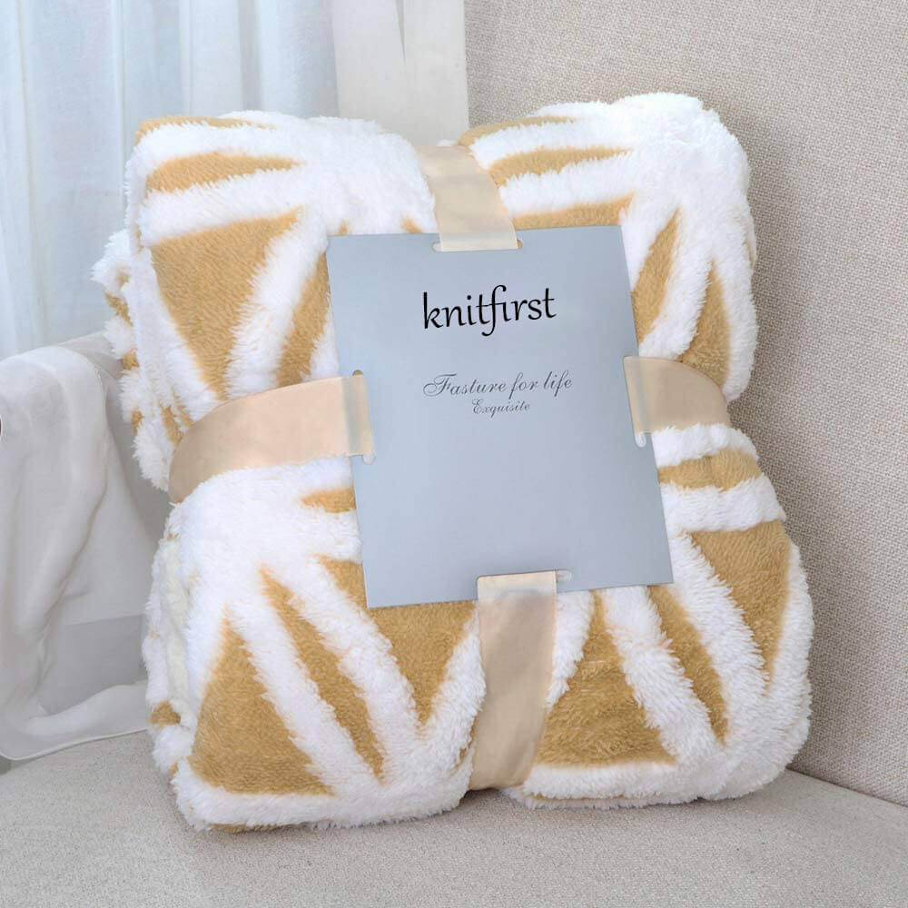 Nivtt Sherpa Fleece Throw Blanket Fuzzy Soft Bed Blanket - Image 6