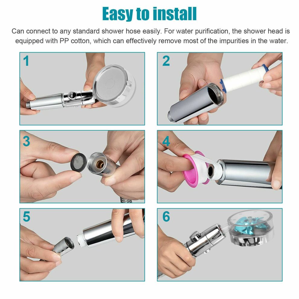 Turbo Propeller Shower Head NIVTTDOGCATTOY