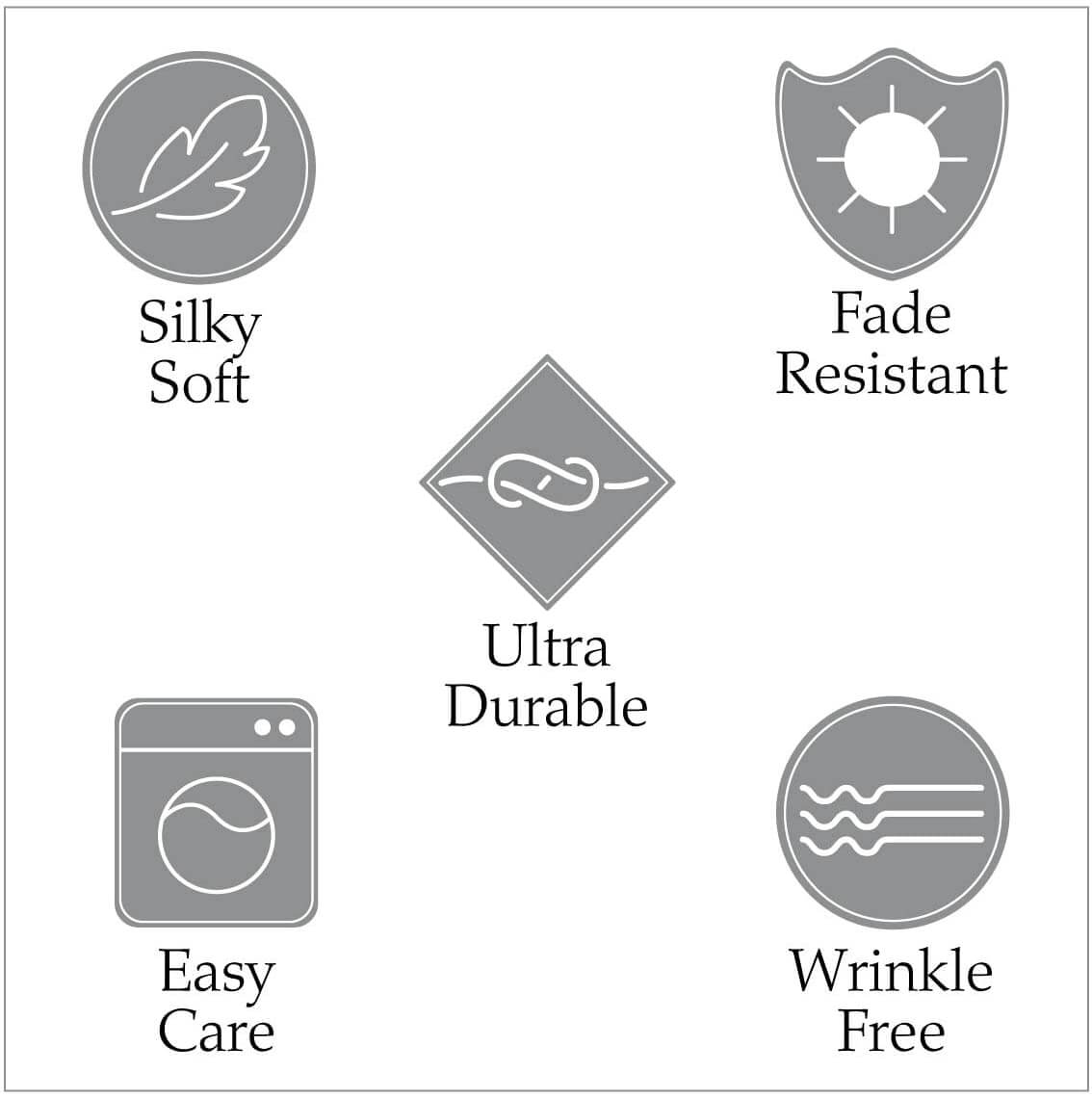 Nivtt Satin Sheet Set - Silk Bedding Bed Sheets - Image 11