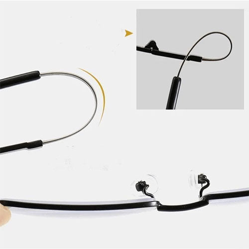 Sapphire high hardness anti blue light intelligent dual focus reading glasses - Image 8