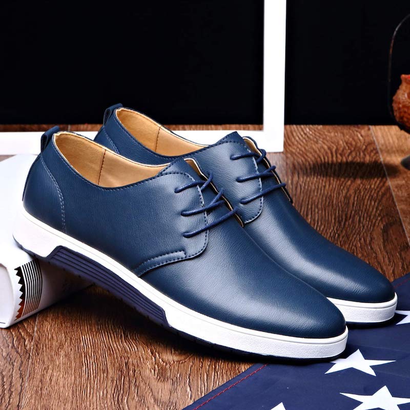 Breathable Summer Casual Leather Shoes - Image 2
