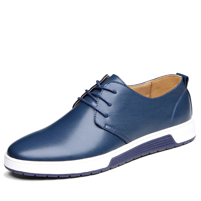 Breathable Summer Casual Leather Shoes - Image 3