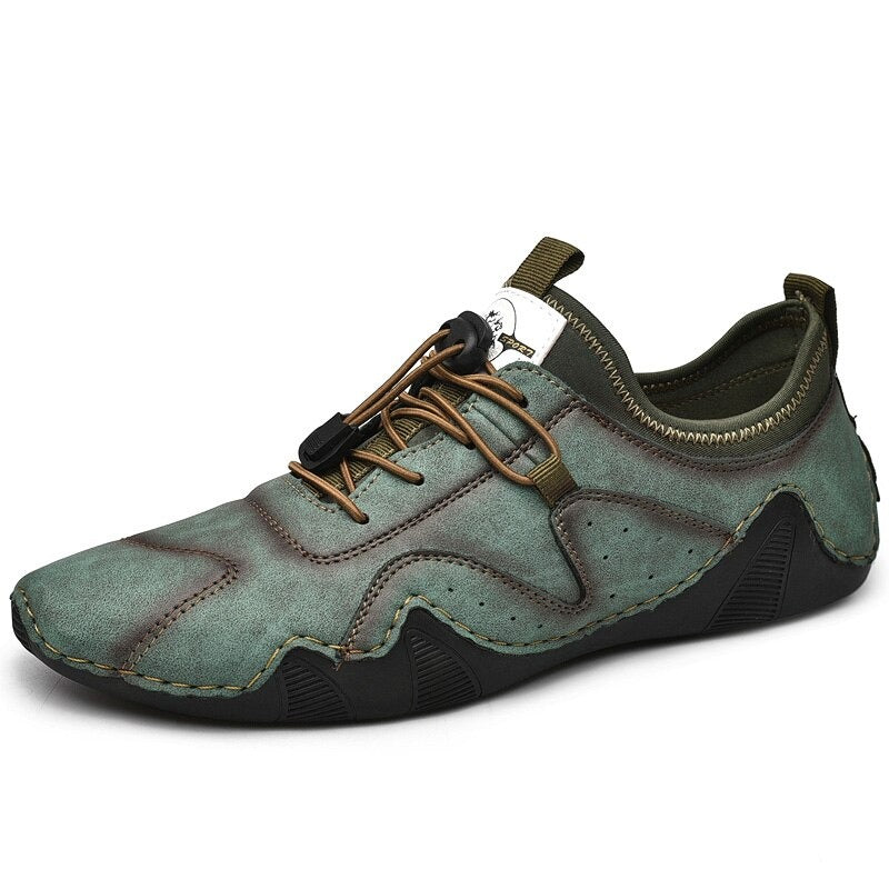 Casual Handmade Leather Outdoor Shoes - Image 2