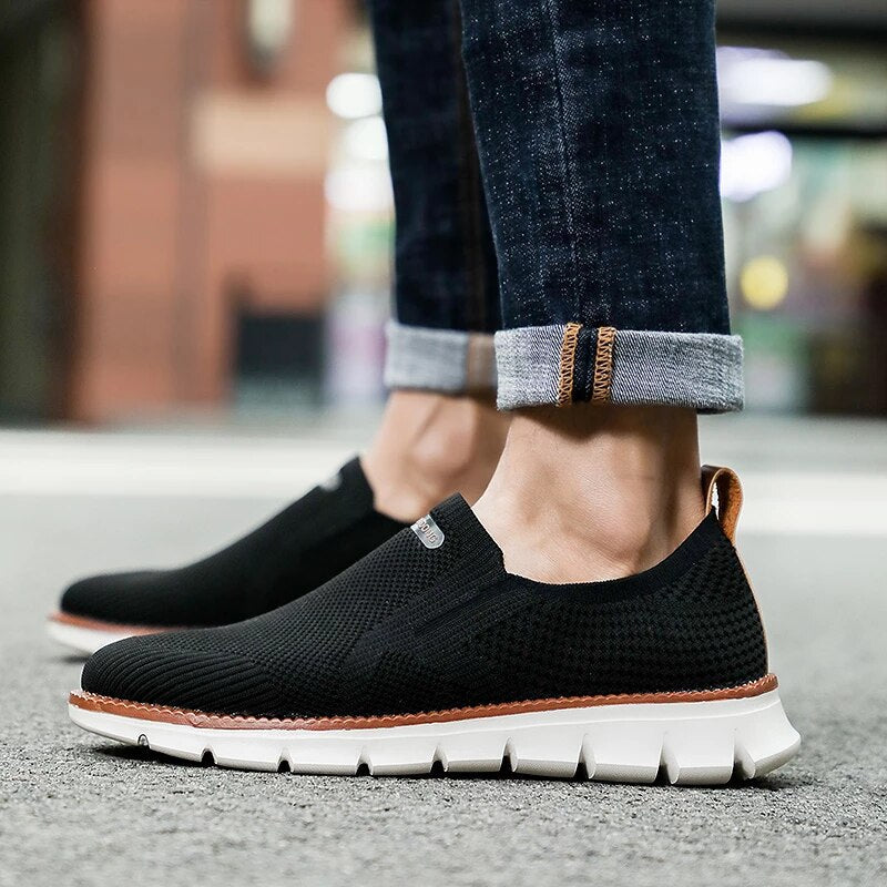 Men Loafers Breathable Shoes - Image 2
