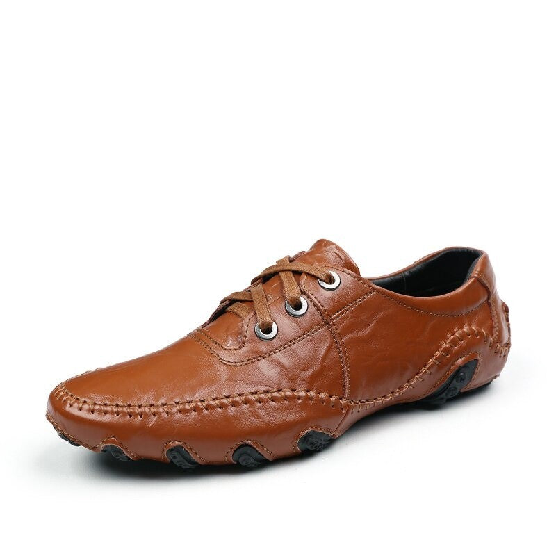 British Style Casual Leather Shoes - Image 2