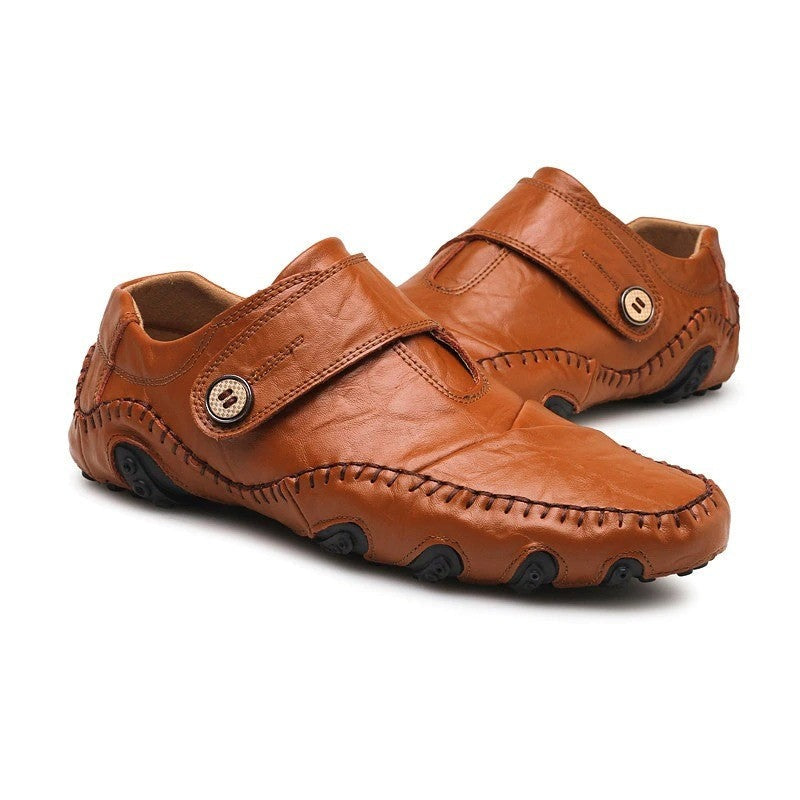 British Style Casual Leather Shoes - Image 3